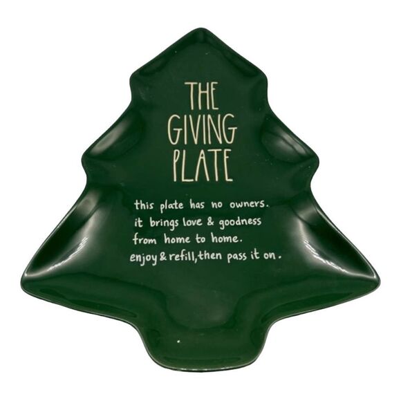 Rae Dunn the giving plate - Picture 2 of 2